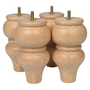 Modern Solid Wood <b>Sofa</b> Legs Heavy Duty Furniture <b>Support</b> Legs for Luxury Home Hotel Office Interior Decoration Projects - Product Image 1