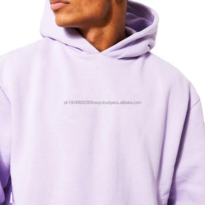 2-Pc Crew Neck Cotton Fleece Hooded <b>Sweat</b> Suit for Men Women Unisex Customizable Printed Streetwear Latest Winter Tracksuits - Product Image 3