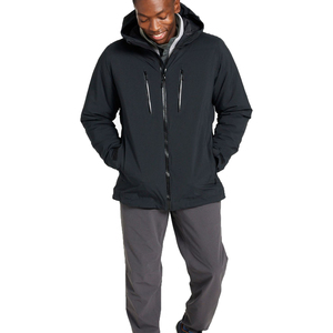 Veste imperméable d'hiver pour homme, coupe-vent de montagne, veste à capuche, veste coupe-vent grande taille, imperméable pour homme, parka - Product Image 4