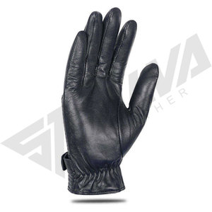 New Fashion Design Leather <b>Gloves</b> for Ladies Women Warm Winter Black Dressing Leather <b>Gloves</b> - Product Image 3