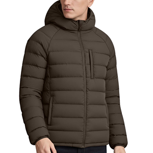 Chaqueta Acolchada con Capucha para Hombre, Personalizada, Cálida, Impermeable, para Invierno, al por Mayor, OEM, ODM - Product Image 4