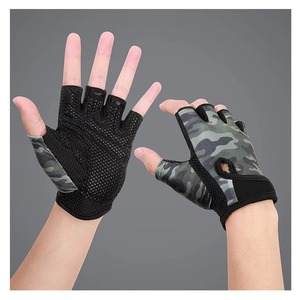 Gants de cyclisme et d'haltérophilie avec protection complète de la paume, accessoires de gym pour hommes, soutien du poignet, gants de sport pour l'entraînement - Product Image 2