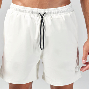 Shorts de compression tendance pour hommes avec taille élastique, tissu lisse et à séchage rapide pour la course et le fitness - Product Image 5