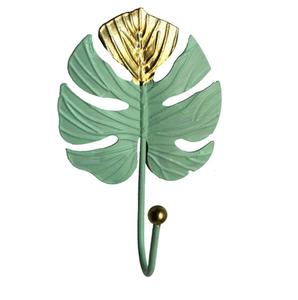 Metal Fish Skeleton Wall Towel <b>Hook</b> in Pretty Peachy Green Color for the Bathroom Laundry Room or <b>Kitchen</b> Available at Low Cost - Product Image 3