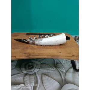 Corne à boire décorative au design moderne indien fait à la main pour boire - Product Image 5