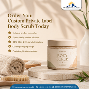 Gommage corporel personnalisé à marque privée, exfoliant, aux ingrédients botaniques, pour les marques de soins personnels - Product Image 3