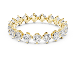 Bijoux Serephina Bague gravée en or 14 carats Cadeau de bijoux personnalisé - Product Image 3