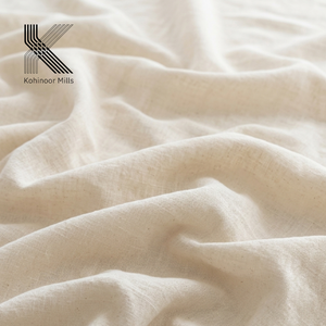 ผ้ามัสลินสีเทาธรรมชาติ 100% ผ้าฝ้ายสีขาวดิบ ทอธรรมดา ผ้าสีเทา กว้าง 60 นิ้ว ขายส่งจำนวนมาก - Product Image 4