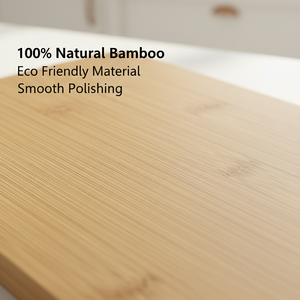 Estante de Almacenamiento de Bambú Ecológico y Moderno de un Solo Nivel, Duradero, Compacto, Impermeable, Organizador de Cocina, Tipo de Piso, Almacenamiento para el Hogar - Product Image 4