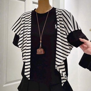 Ensemble robe midi décontractée pour femme de style coréen avec écharpe à nœud uni sur l'épaule, tenue chic - Product Image 6