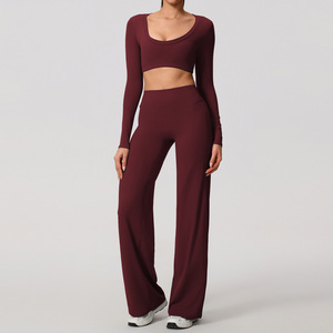 ODM Sports Bra Biker Shorts Sportswear Suits Gym <b>Jacket</b> Yoga Leggings <b>Workout</b> Tracksuit Active Wear 2pcs Women Gym Fitness Set - Product Image 5