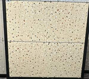 Baldosas de Terrazo con Acabado Azucarado, Baldosas de Porcelana para Piso, Nuevo Diseño, Alta Calidad, en 600X600, 600X1200, 800X800 mm, Color Crema - Product Image 2