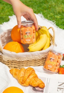 Collection BAISER Amandes enrobées de chocolat à la cannelle sans sucre Qualité supérieure 100gr Fabriqué au Vietnam pour la vente en gros - Product Image 3