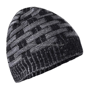 ODM Wholesales Manufacturer Custom Pure Color for Girls Acrylic Winter <b>Warm</b> Suitable Street Wear Cuffed Ribbed Blank Beanie <b>Hat</b> - Product Image 5
