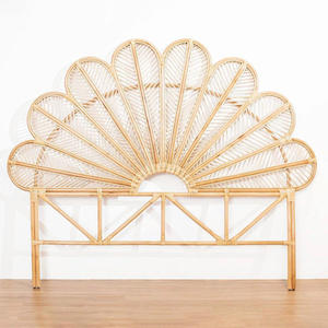 Panneaux de tête de lit en rotin en forme de fleur pour enfants, décoration de chambre à coucher, tailles personnalisées, vente en gros - Product Image 1