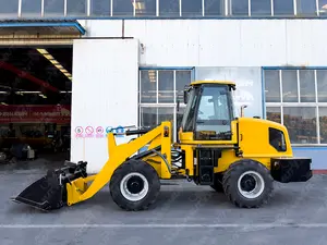 Pemuat pertanian 1 ton 2ton 1000kg 2000kg mesin EPA4 kecil pertanian kompak pemuat roda depan