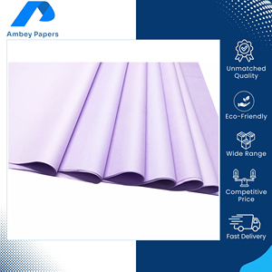 India-Origin Manufacturer High Quality Recyclable Solid Color <b>Tissue</b> <b>Paper</b> Single 18-80 GSM Gift Packaging Custom Logo Option - Product Image 5