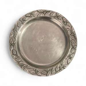 Diseño elegante, vajilla grande de forma redonda, plato cargador hecho a mano, mesa para bodas y resorts, plato seguro para servir alimentos, hecho a mano - Product Image 1