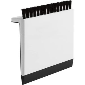 Spazzola e Spatola Multiuso Bianca per Lavello e Piano di Lavoro, Lavabile in Lavastoviglie, per Pulire Liquidi e Solidi - Product Image 1