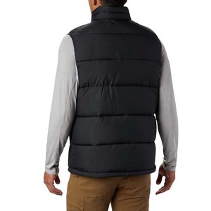 High Quality Autumn Winter Casual Zipper Woven <b>Puffer</b> Sleeveless <b>Jacket</b> for Men's Clothing Stand Collar <b>Cheap</b> Price - Product Image 2