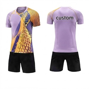 Maillot de football pour homme TRENDY personnalisé imprimé par transfert thermique, respirant, séchage rapide, 100% polyester, maille antibactérienne, sport - Product Image 1