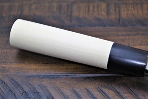 Cuchillo de Chef Moderno Forjado a Mano Personalizado, Hoja de Acero Inoxidable de 8 Pulgadas de Largo, Mango Ambidiestro de Cuerno y Madera, Grosor de 3.0 mm, Extra - Product Image 4