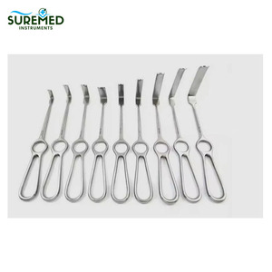 Juego de Retractores de Heridas Kocher Langenbeck, Juego de 9 Piezas de 21 cm, Instrumentos Quirúrgicos con Punta Roma - Product Image 6