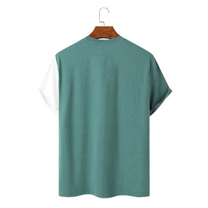 Camisetas de Hombre Más Vendidas, 100% Algodón, Tejido de Punto, Transpirables, Ligeras, Suaves, Ecológicas, Ropa Formal, Tendencia de Verano - Product Image 2