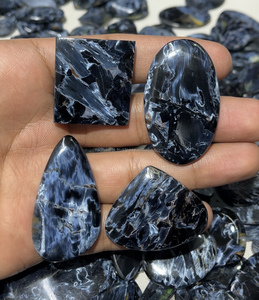 Fashion Natural Pietersite Mix Shape Cabochon Pendant Rings Healing Stones Sterling Silver Crystal Jewelry Gemstone for Gifts - Product Image 5