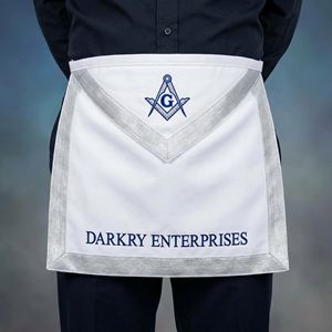 Fabricante Personalizado de Delantales Masónicos con Bordado de Lingotes de Oro y Ojo que Todo lo Ve, Regalia, Venta al por Mayor de Fábrica, Hecho a Medida, Hecho a Mano, Vestimenta para Logias - Product Image 5