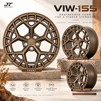 Jantes forgées en maille treillis 18-22 pouces Bronze mat 5x112 5x114.3 6061-T6 VIW-155 pour BMW Audi Mercedes-Benz
