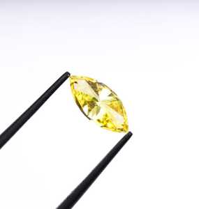 Diamante Suelto Cultivado en Laboratorio con Certificación IGI, Corte Marquesa, Color Amarillo Fantasía, CVD, VVS VS, Corte Excelente para Joyería Fina - Product Image 4
