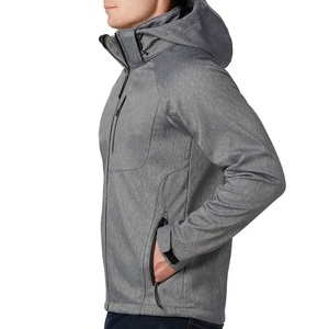 New OEM Logo Winter Front Customizable Lightweight Softshell Jacket Men <b>Camping</b> Hiking High Quality Waterproof - Product Image 3