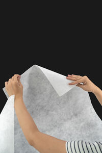 Papel de respaldo de bordado de Vietnam 30/40/50/60/70gsm estabilizador de tela no tejida para bordado - Product Image 2