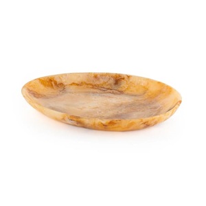Bandeja de Servicio Ovalada de Aluminio Dorado para Hogar y Oficina, Bandeja para Servir Té y Café a un Precio Accesible - Product Image 6
