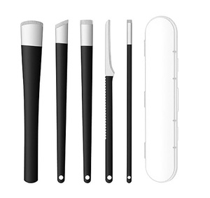 Herramienta profesional de acero inoxidable quirúrgico para uñas encarnadas, limas y elevadores de uñas, para limpieza y tratamiento de uñas. - Product Image 1