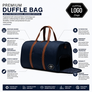 Premium Quality Sport Gym <b>Duffel</b> <b>Bag</b> Large Capacity Training Duffle Dedicated Compartment Water Resistant Fabric <b>Duffel</b> <b>Bag</b> - Product Image 3