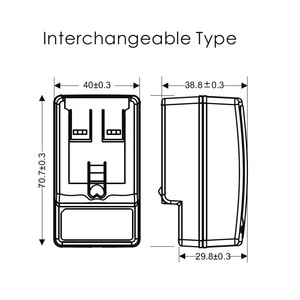 12W 8V 1.5A AC DC Switching Power <b>Adapter</b> Interchangeable Type - Product Image 3