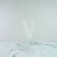 [Holar] Taiwán hizo 7 "alto ámbar claro plástico vino Martini copas para bares restaurantes hoteles hogar comedor