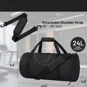 Bolsa Deportiva Nueva para Gimnasio, Viajes, Fitness, Fin de Semana, con Amplio Espacio de Almacenamiento y Correa de Hombro Ajustable - Product Image 4