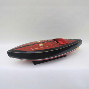 FLYER RACING HYDROPLANE 1936 EDICIÓN ESPECIAL - Maqueta de Lancha Rápida Americana de Madera Hecha a Mano - Product Image 1