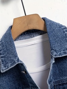 Men Winter Denim <b>Jacket</b> New Arrival High Quality Wholesale Custom Denim <b>Jackets</b> with 100% Cotton Affordable Single Breasted Coat - Product Image 4
