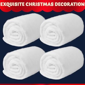 Rotolo di Neve Artificiale per Natale 3x8 Piedi, 1 Pezzo, Morbido e Spesso, Bianco, per Decorazioni Natalizie - Product Image 2