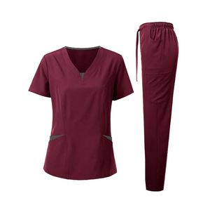 Uniformes Médicos de Alta Calidad para Enfermeras, Conjunto de Chaqueta y Pantalones Deportivos para Hospital - Product Image 4