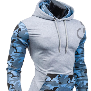 Nouvel arrivage de sweats à capuche en coton polyester et polaire pour hommes, manches longues, pull doublé, motif solide, offre en gros pour la saison d'hiver - Product Image 1