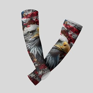 Mangas de compresión acanaladas con tela refrescante, protección UV, ligeras y elásticas, perfectas para correr, ciclismo y entrenamiento físico. - Product Image 2