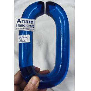 Adornos de Pared de Cadena Acrílica Modernos Personalizados, Hechos a Mano, Decoración Colgante de Resina Moderna para el Hogar, Listos para el Festival Diwali - Product Image 1