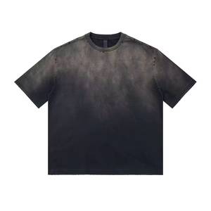 เสื้อยืดคอตตอนวินเทจแบบยูนิเซ็กซ์ สกรีนลายพัฟฟ์ แบรนด์สั่งทำ ขายส่ง - Product Image 4