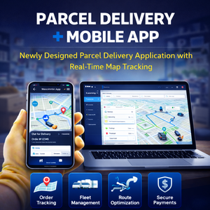 แพลตฟอร์มจัดส่งพัสดุด้วย AI พร้อมระบบติดตามตำแหน่งแบบเรียลไทม์, การจัดส่งอัจฉริยะ และแอปพลิเคชันบริหารงานบนมือถือ - Product Image 2