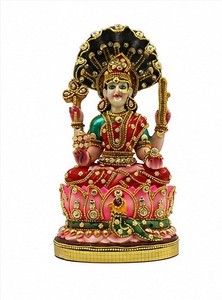 Figura Religiosa de Resina Hecha a Mano de Mansa Devi, Diseño Moderno para Decoración de Mesa en el Hogar u Oficina - Product Image 6